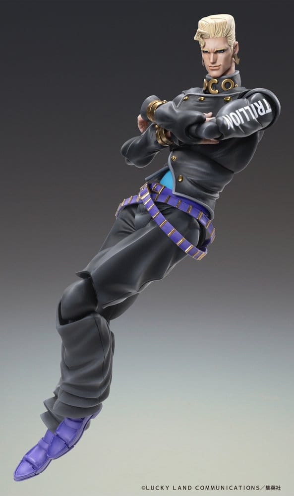 PREORDINE+ 12/2026 JoJo's Bizarre Adventure: Diamond Is Unbreakable Action Figure Chozokado Keicho Nijimura & Bad Company 17 cm