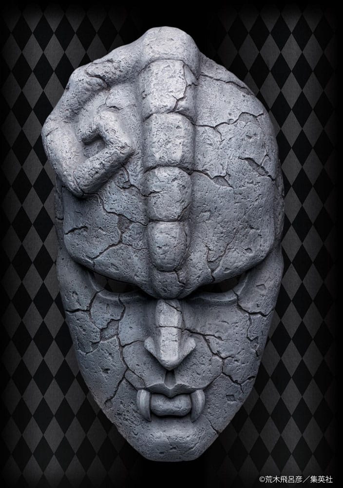 SU ORDINAZIONE JoJo's Bizarre Adventure Part 1: Phantom Blood Statue 1/1 Chozo Art Collection Stone Mask 25 cm *PREZZO SPECIALE*