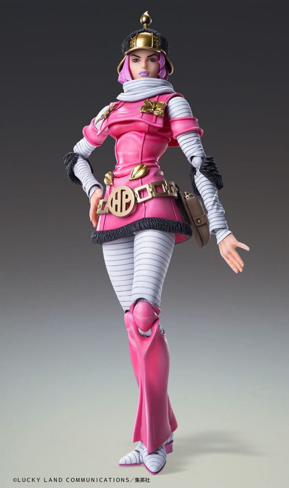 PREORDINE+ 09/2026 JoJo's Bizarre Adventure Part 7: Steel Ball Run Super Action Action Figure Chozokado (Hot Pants) 16 cm
