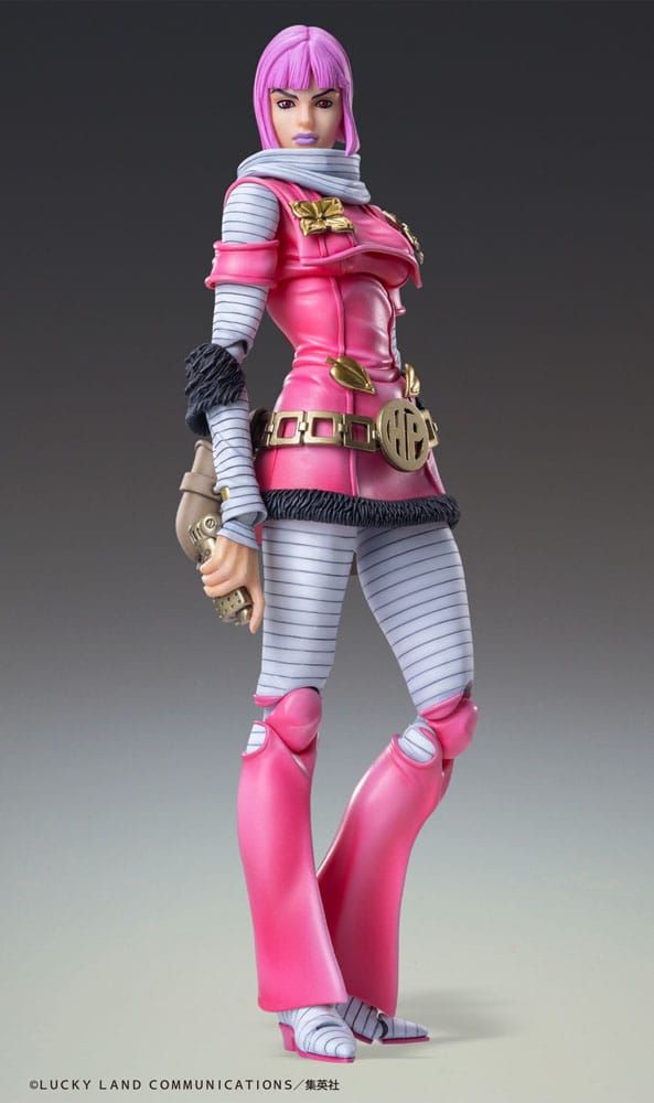 PREORDINE+ 09/2026 JoJo's Bizarre Adventure Part 7: Steel Ball Run Super Action Action Figure Chozokado (Hot Pants) 16 cm