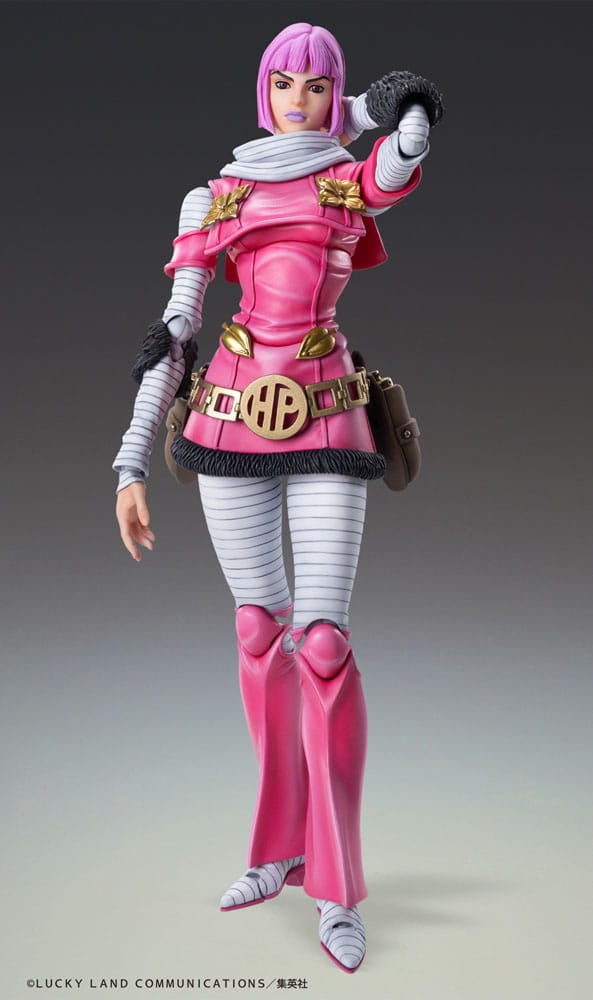 PREORDINE+ 09/2026 JoJo's Bizarre Adventure Part 7: Steel Ball Run Super Action Action Figure Chozokado (Hot Pants) 16 cm