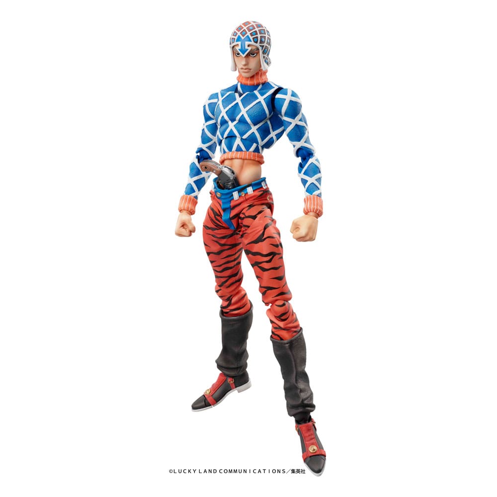 SU ORDINAZIONE JoJo's Bizarre Adventure Part 5 Statue Legend PVC Statue Chozokado Guido Mista & S P (re-run) 15 cm ESAURITO
