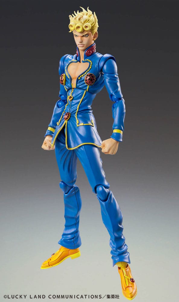 PREORDINE+ 04/2026 JoJo's Bizarre Adventure Part 5: Golden Wind Action Figure Chozokado Giorno Giovanna Second 15 cm
