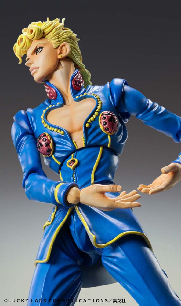 PREORDINE+ 04/2026 JoJo's Bizarre Adventure Part 5: Golden Wind Action Figure Chozokado Giorno Giovanna Second 15 cm