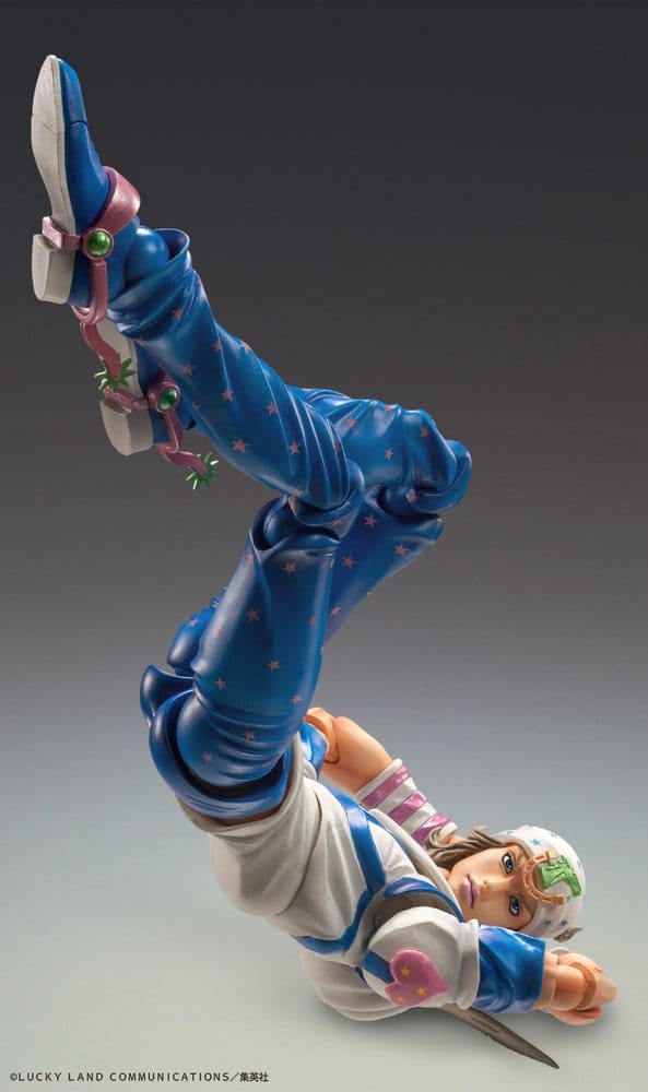 PREORDINE+ 12/2026 JoJo's Bizarre Adventure Part 7: Steel Ball Run Super Chozokado Action Action Figure Johnny Joestar 15 cm