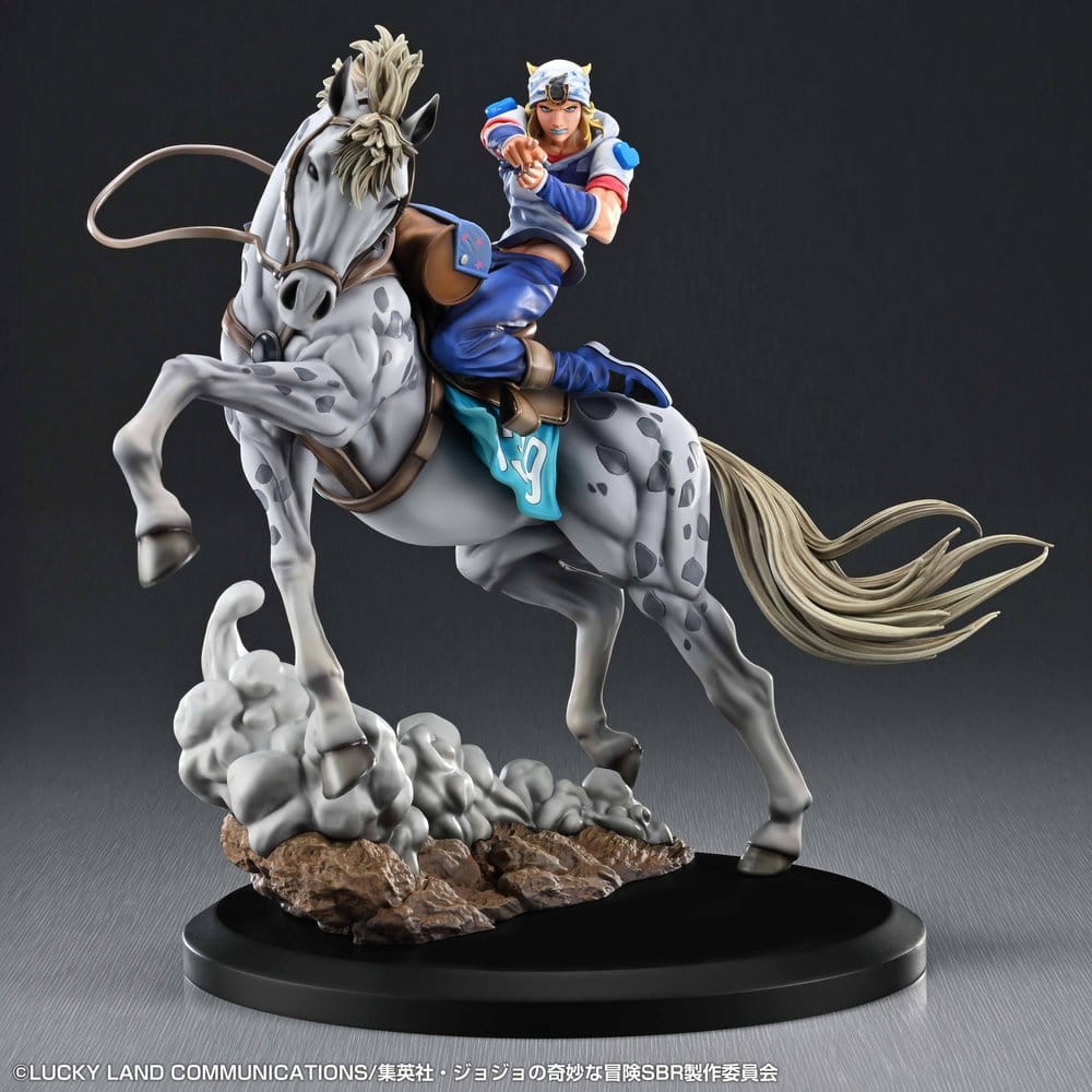 VORBESTELLUNG+ 03/2027 JoJo's Bizarre Adventure: Steel Ball Run Chozo Art Collection PVC Figur Johnny Joestar & Slow Dancer 30 cm