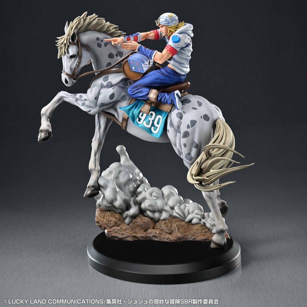 VORBESTELLUNG+ 03/2027 JoJo's Bizarre Adventure: Steel Ball Run Chozo Art Collection PVC Figur Johnny Joestar & Slow Dancer 30 cm