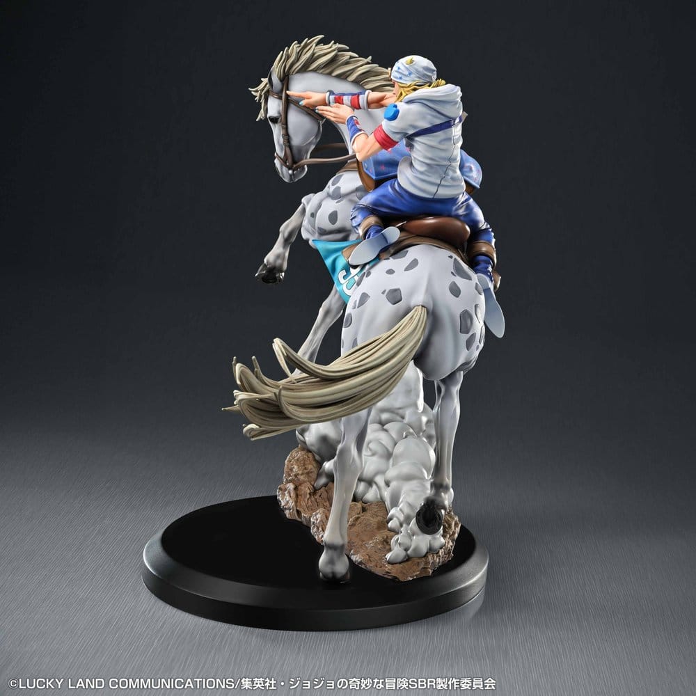 VORBESTELLUNG+ 03/2027 JoJo's Bizarre Adventure: Steel Ball Run Chozo Art Collection PVC Figur Johnny Joestar & Slow Dancer 30 cm