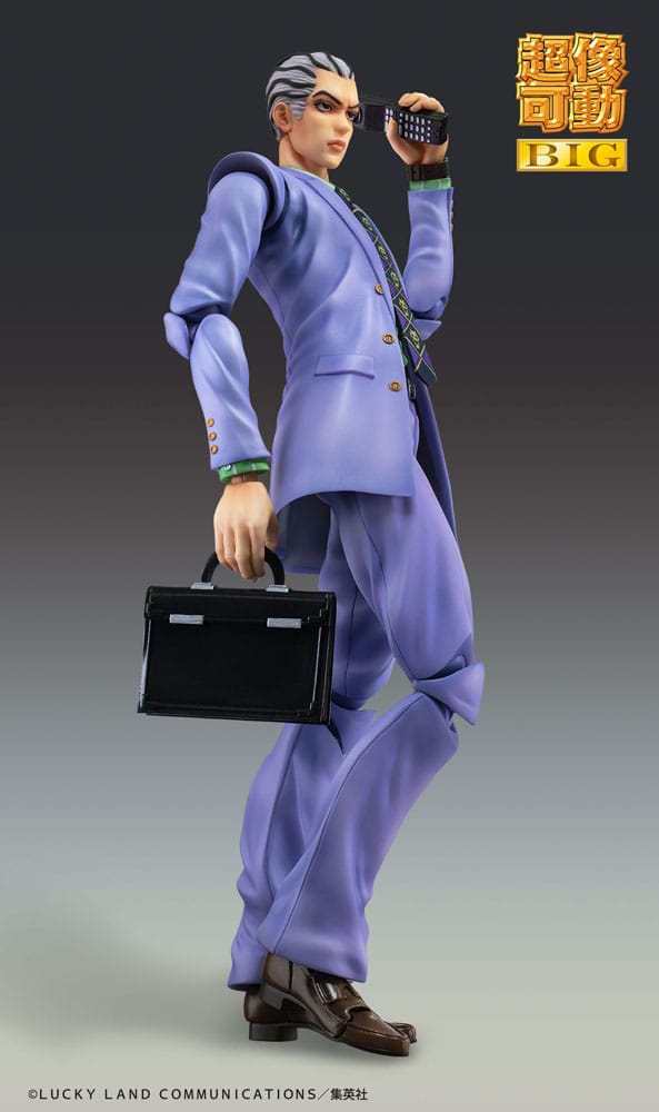 PREORDINE+ 12/2025 JoJo's Bizarre Adventure Part4 Super Action Action Figure Chozokado Big Yoshikage Kira 21 cm
