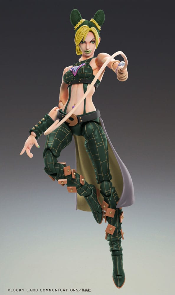 PREORDINE+ 09/2025 JoJo's Bizarre Adventure Part 6 Stone Ocean Super Action Action Figure Chozokado Jolyne Cujoh Third 15 cm