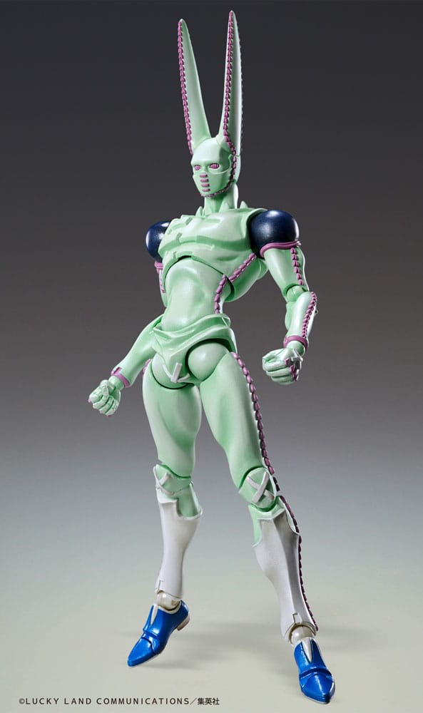 PREORDINE+ 12/2025 JoJo's Bizarre Adventure Part7 Steel Ball Run Super Action Action Figure Chozokado D4C Second 20 cm