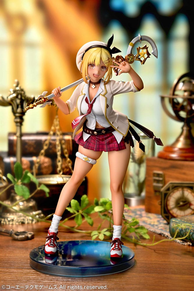 SU ORDINAZIONE Atelier Resleriana: Forgotten Alchemy and the Polar Night Liberator PVC Statue 1/7 Ryza: Resleriana Academy Ver. 25 cm