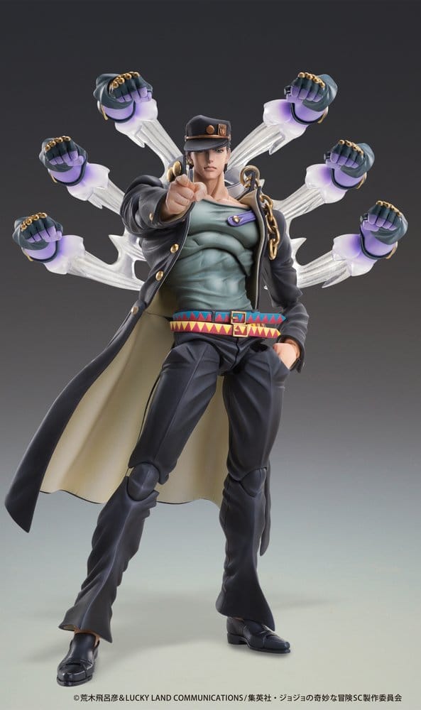 PREORDINE+ 05/2027 JoJo's Bizarre Adventure: Stardust Crusaders Chozokado Action Figure Jotaro Kujo Ver.2 16 cm