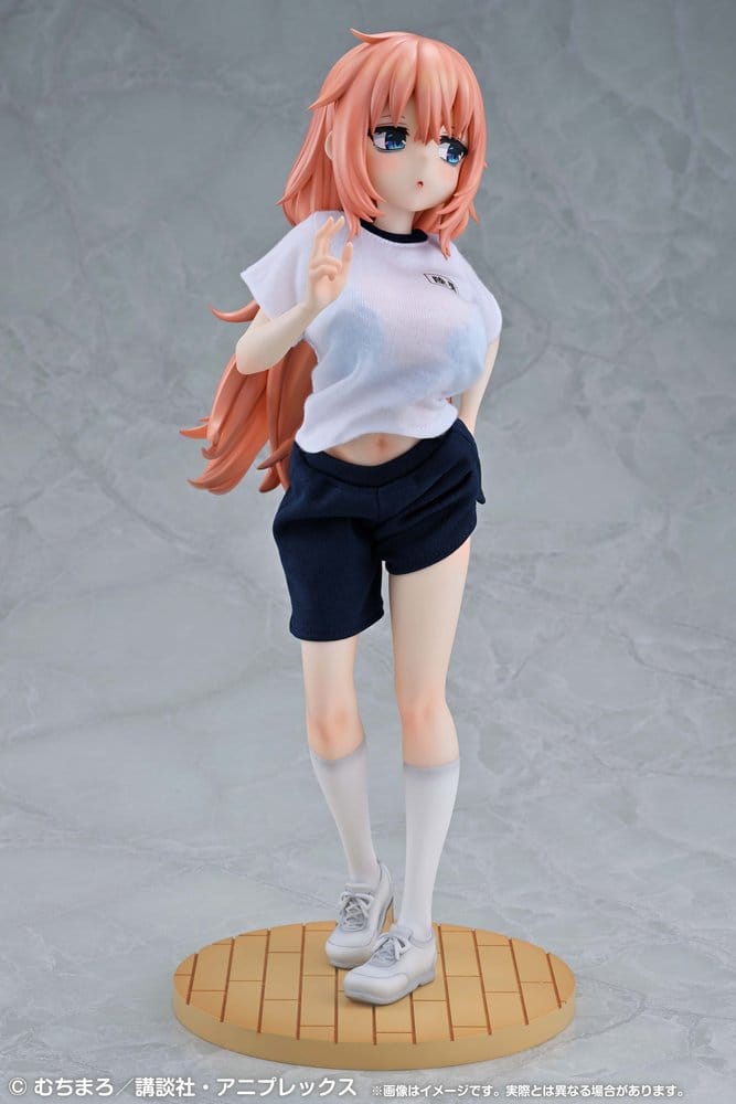 PREORDINE+ 08/2027 There is Also a Hole in the Student Organization! Re?Dress PVC Figure 1/4 Komaro Michinoku P.E. Uniform Ver. 38 cm