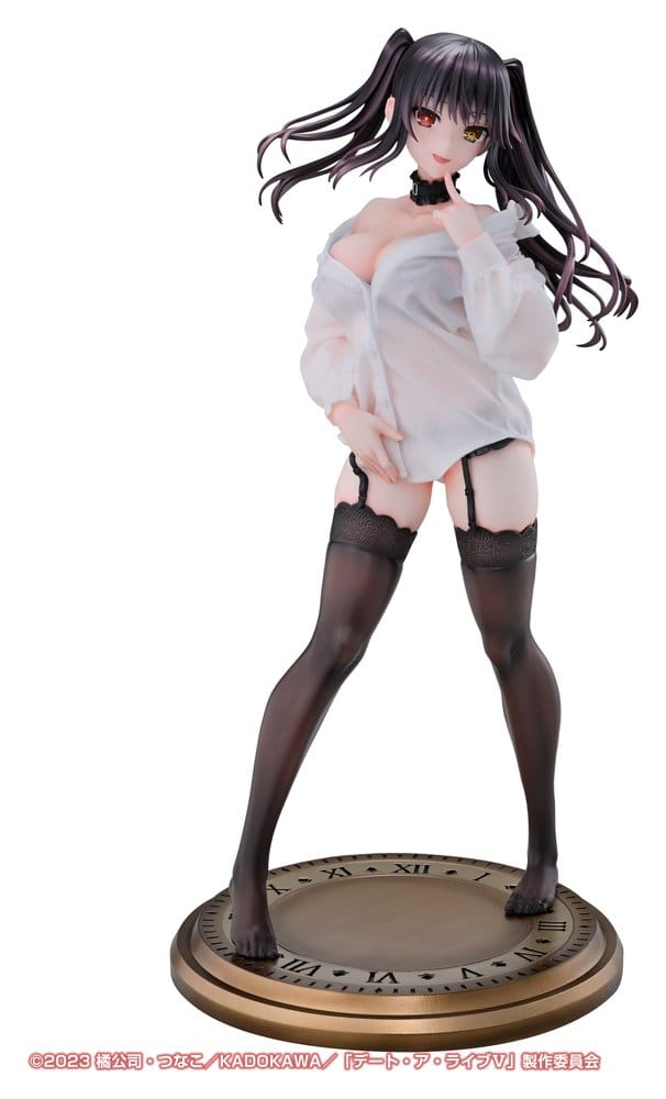 PREORDINE+ 10/2027 Date A Live V Re:Dress PVC Figure 1/4 Kurumi Tokisaki Dress shirt Ver. 40 cm