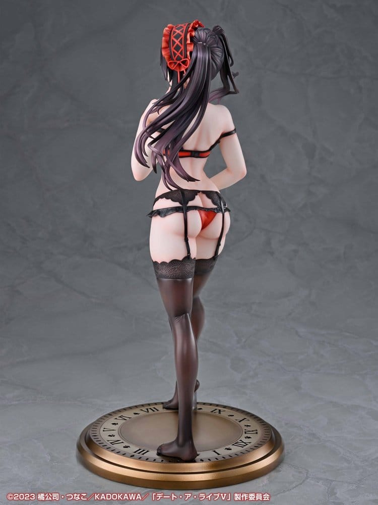 PREORDINE+ 10/2027 Date A Live V Re:Dress PVC Figure 1/4 Kurumi Tokisaki Dress shirt Ver. 40 cm