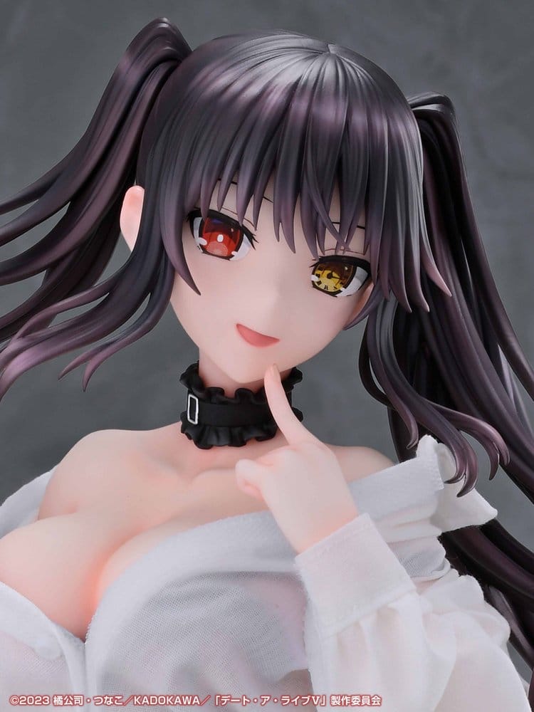 PREORDINE+ 10/2027 Date A Live V Re:Dress PVC Figure 1/4 Kurumi Tokisaki Dress shirt Ver. 40 cm