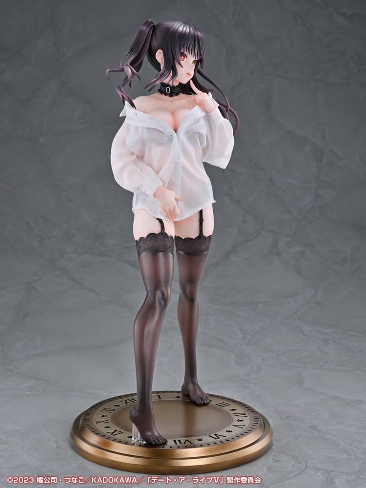 PREORDINE+ 10/2027 Date A Live V Re:Dress PVC Figure 1/4 Kurumi Tokisaki Dress shirt Ver. 40 cm