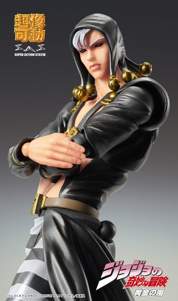 PREORDINE+ 12/2026 JoJo's Bizarre Adventure: Golden Wind Action Figure Risotto Nero 16 cm