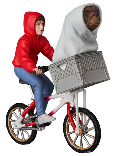 SU ORDINAZIONE E.T. the Extra-Terrestrial UDF Series Mini Figure E.T. & Elliot Bicycle 9 cm ESAURITO