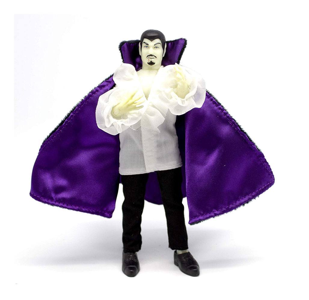 AUF BESTELLUNG gefertigte Dracula-Actionfigur Dracula (im Dunkeln leuchtend) 20 cm