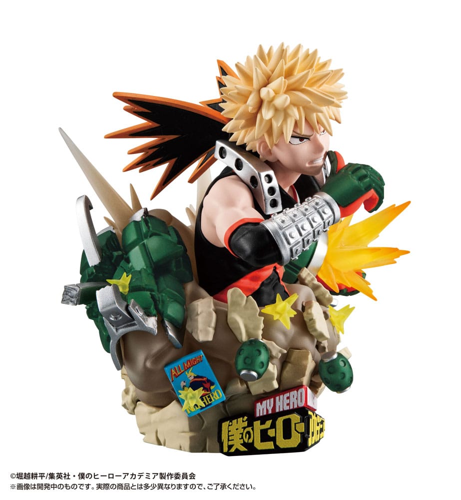 PREORDINE 08/2025 My Hero Academia Petitrama EX Series Trading Figure 3-Set Type-Decision 9 cm (PREORDINE NON CANCELLABILE)