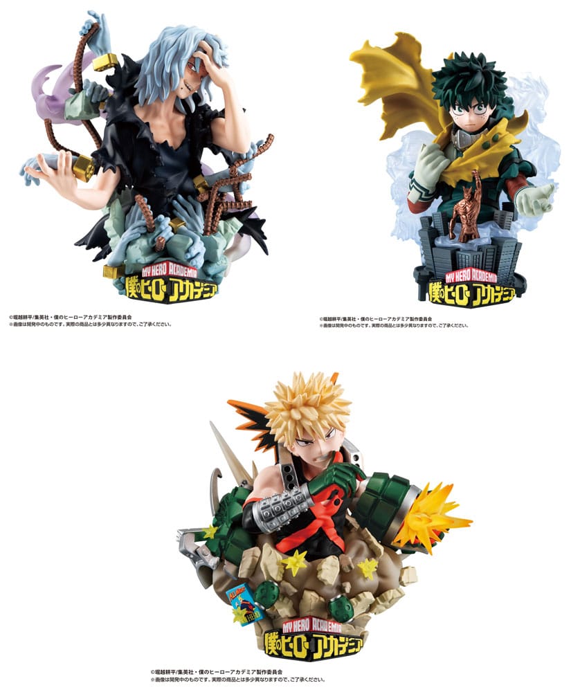 SU ORDINAZIONE My Hero Academia Petitrama EX Series Trading Figure 3-Set Type-Decision 9 cm