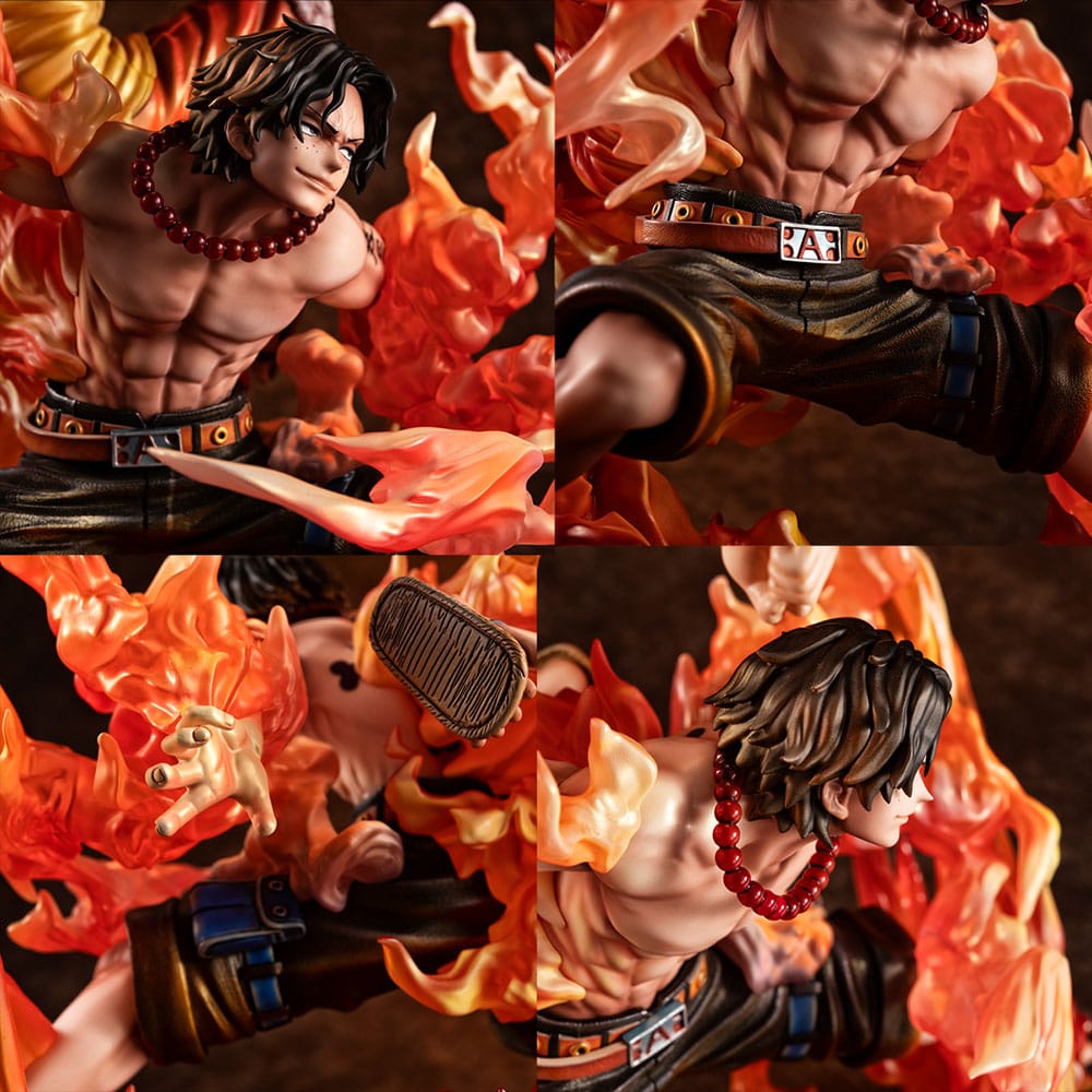 PREORDINE ESAURITO One Piece P.O.P NEO-Maximum PVC Statue Luffy & Ace Bond between brothers 20th Limited Ver. 25 cm (PREORDINE NON CANCELLABILE)
