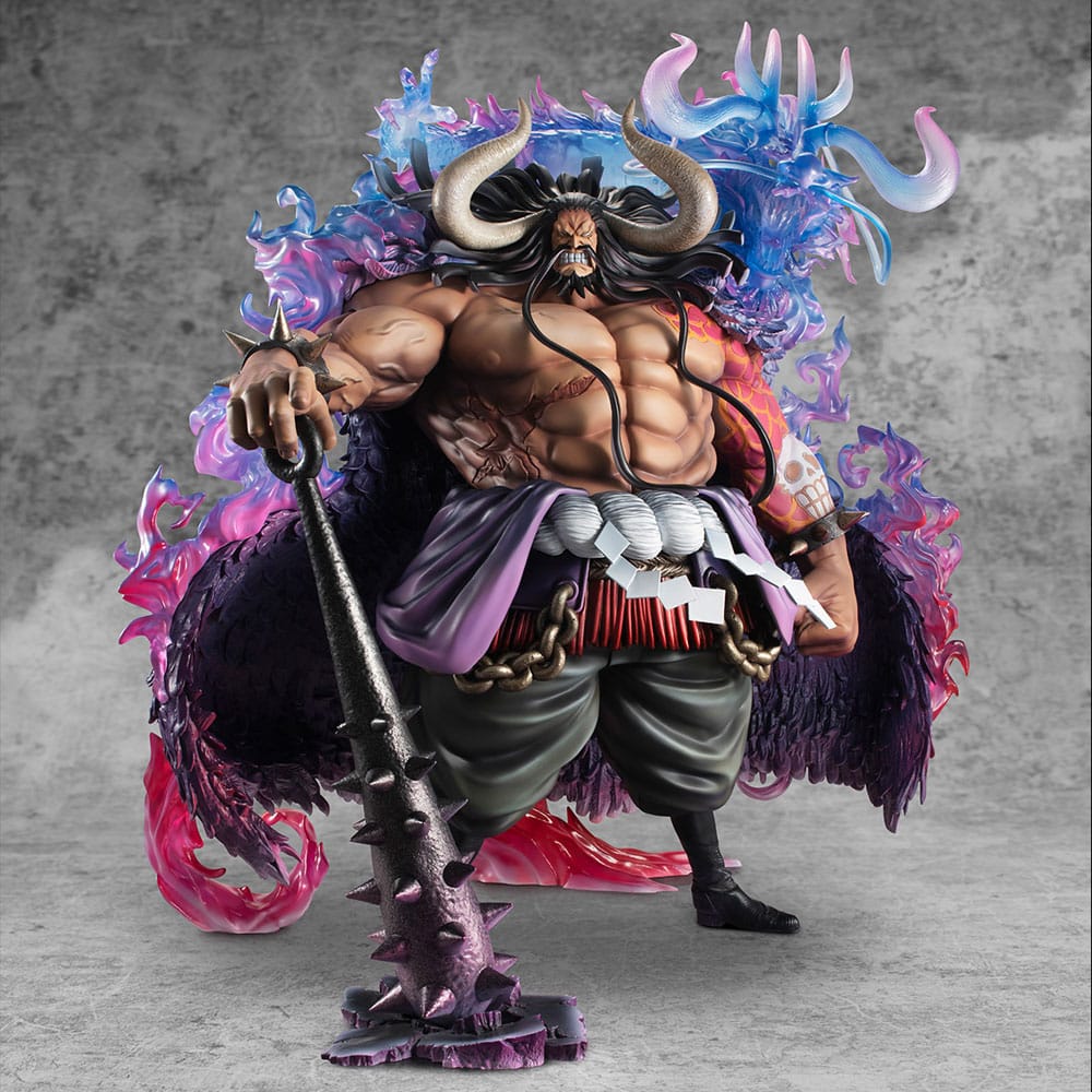 SU ORDINAZIONE One Piece Portrait Of Pirates WA-MAXIMUM PVC Statue Kaido the Beast(Super limited reprint)38 cm ESAURITO