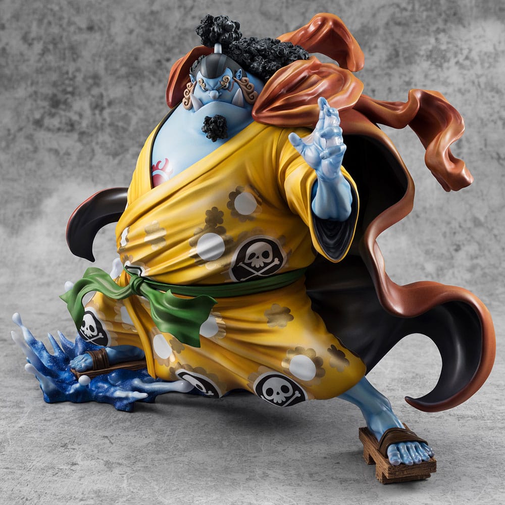 SU ORDINAZIONE One Piece Portrait Of Pirates SA-MAXIMUM PVC Statue Knight of the Sea Jinbe Limited Reprint 25 cm