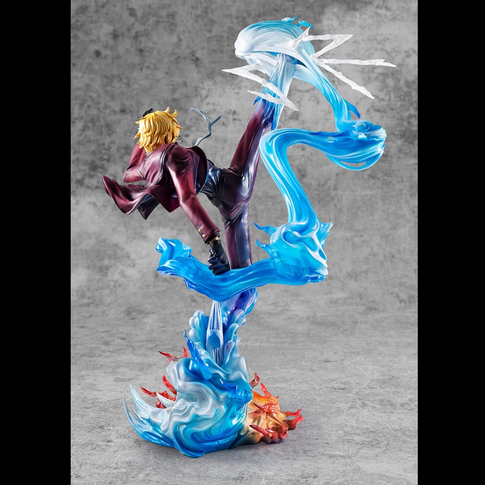 PREORDINE 10/2025 One Piece Portrait Of Pirates K-MAXIMUM Statue Sanji 30 cm (PREORDINE NON CANCELLABILE)