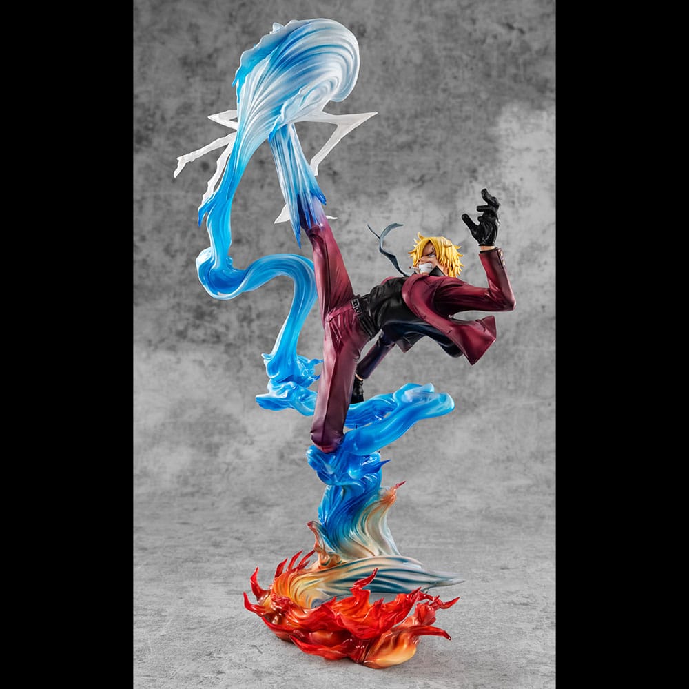 PREORDINE 10/2025 One Piece Portrait Of Pirates K-MAXIMUM Statue Sanji 30 cm (PREORDINE NON CANCELLABILE)