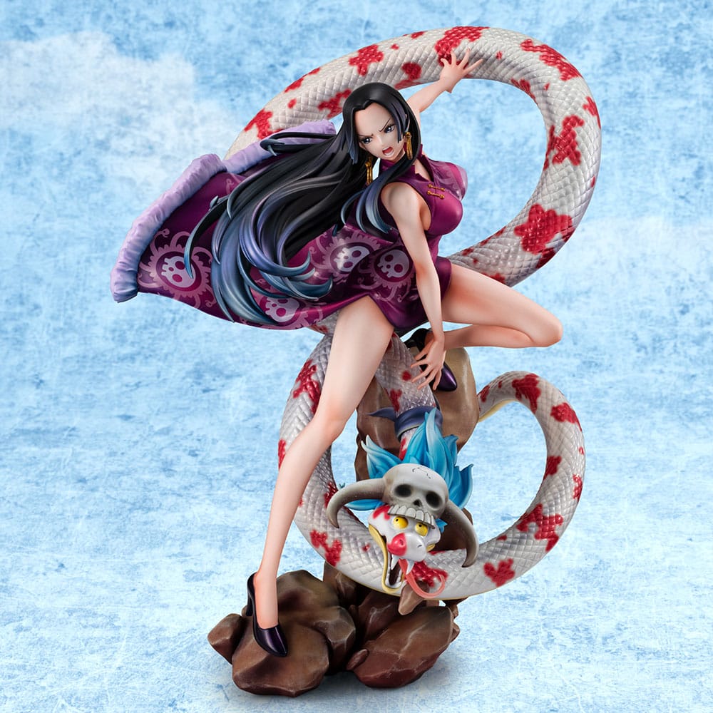 SU ORDINAZIONE One Piece P.O.P A-Maximum PVC Statue Pirate Empress Boa Hancock 27 cm ESAURITO
