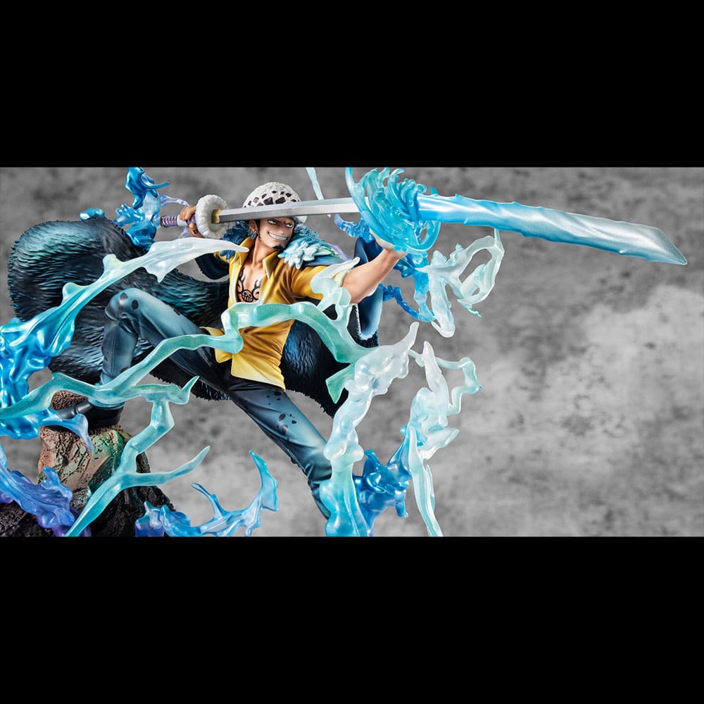 PREORDINE 03/2026 One Piece Portrait Of Pirates WA-MAXIMUM PVC Statue Trafalgar Law The Surgeon of Death Awaken Ver. 27 cm (PREORDINE NON CANCELLABILE)