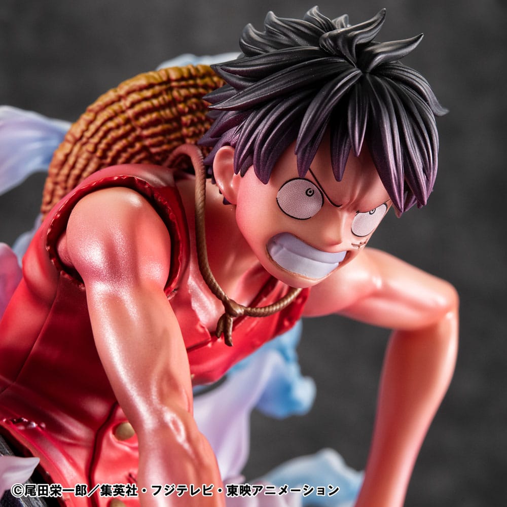 SU ORDINAZIONE One Piece P.O.P PVC Statue Monkey D. Luffy Gear 2 Limited Edition 19 cm
