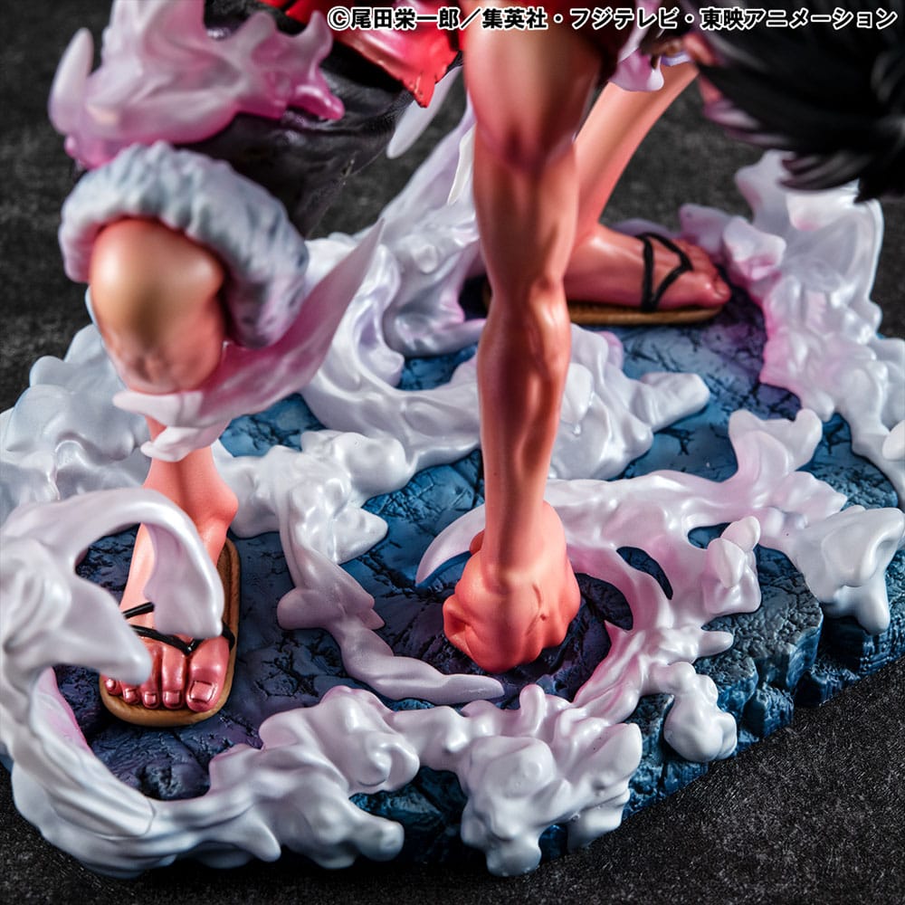 SU ORDINAZIONE One Piece P.O.P PVC Statue Monkey D. Luffy Gear 2 Limited Edition 19 cm