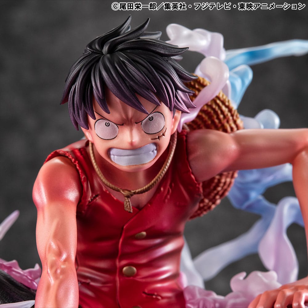SU ORDINAZIONE One Piece P.O.P PVC Statue Monkey D. Luffy Gear 2 Limited Edition 19 cm