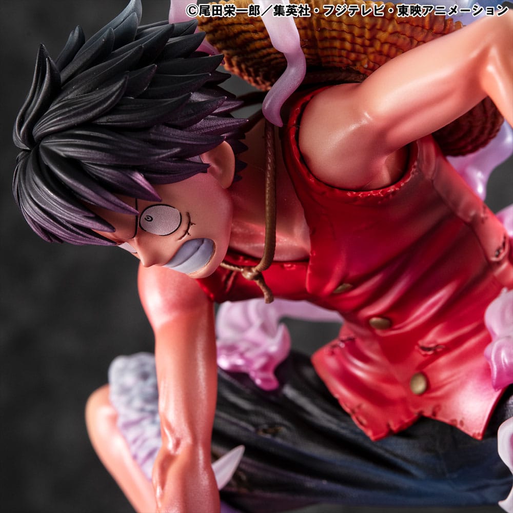 SU ORDINAZIONE One Piece P.O.P PVC Statue Monkey D. Luffy Gear 2 Limited Edition 19 cm