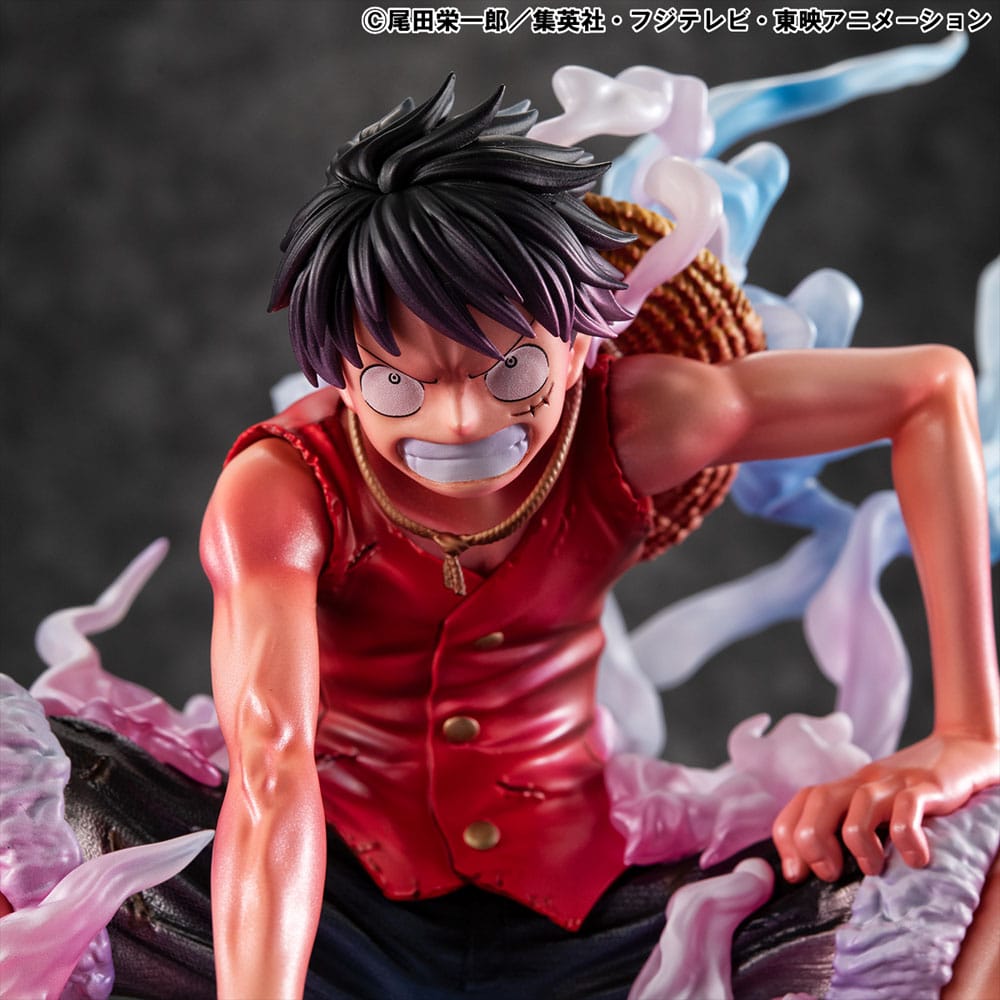 SU ORDINAZIONE One Piece P.O.P PVC Statue Monkey D. Luffy Gear 2 Limited Edition 19 cm