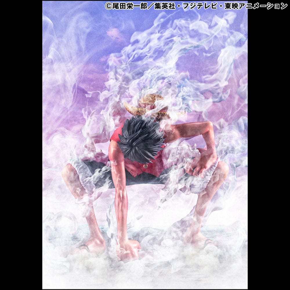 SU ORDINAZIONE One Piece P.O.P PVC Statue Monkey D. Luffy Gear 2 Limited Edition 19 cm