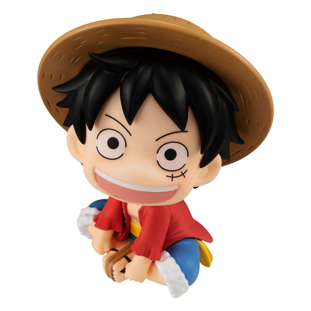 SU ORDINAZIONE One Piece Look Up PVC Statue Monkey D. Luffy 11 cm