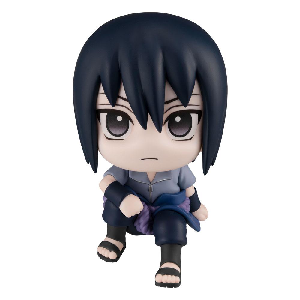 PREORDINE+ 09/2026 Naruto Shippuden Look Up PVC Statue Uchiha Sasuke 11 cm