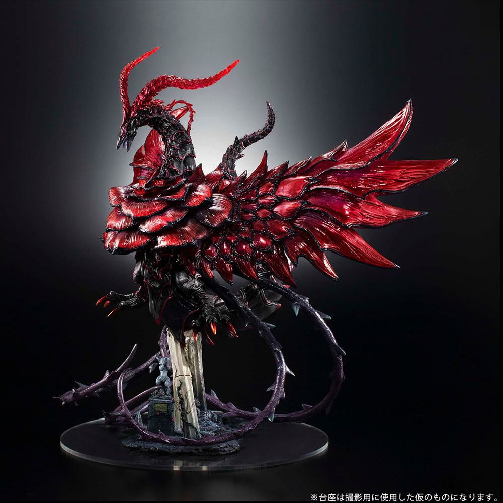 PREORDINE ESAURITO Yu-Gi-Oh! Duel 5D's Monsters Art Works Monsters PVC Statue Black Rose Dragon 28 cm