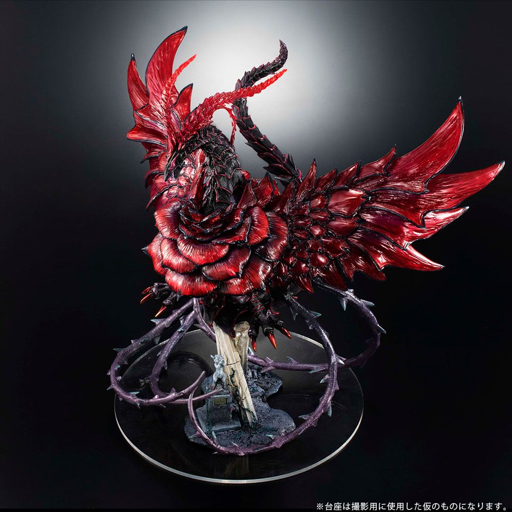PREORDINE ESAURITO Yu-Gi-Oh! Duel 5D's Monsters Art Works Monsters PVC Statue Black Rose Dragon 28 cm
