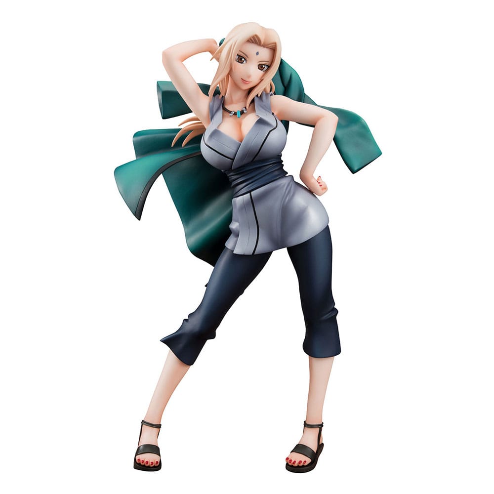 SU ORDINAZIONE Naruto Gals PVC Statue Tsunade 20 cm *PREZZO SPECIALE*