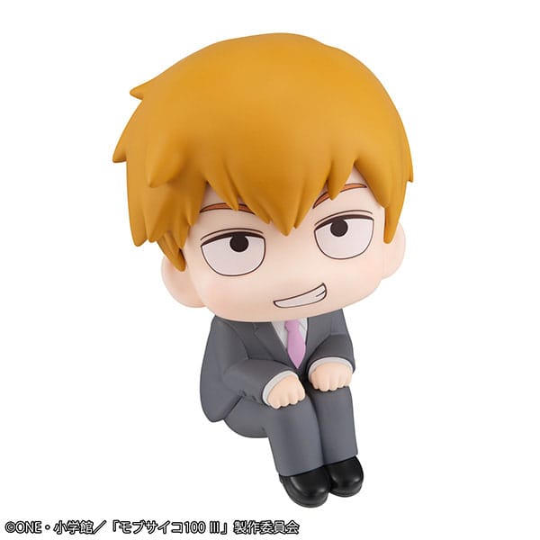 PREORDER+ 08/2026 Mob Psycho 100 III Look Up PVC Statue Arataka Reigen 11 cm