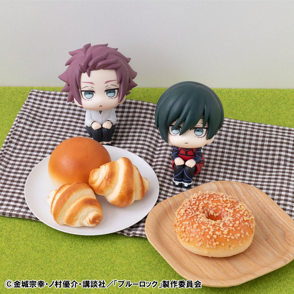 PREORDINE ESAURITO Blue Lock Look Up PVC Statue Rin Itoshi & Sae Itoshi 11 cm (with gift) (PREORDINE NON CANCELLABILE)