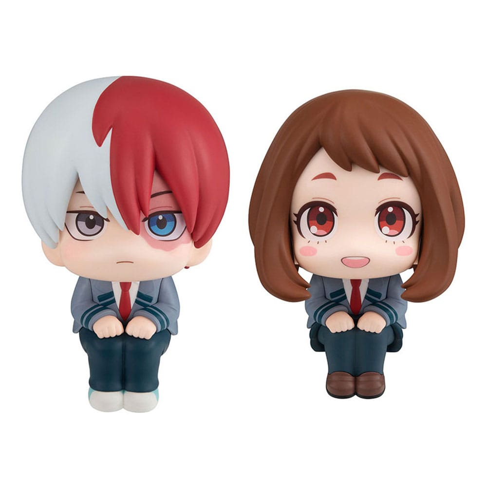 PREORDINE ESAURITO My Hero Academia Look Up PVC Statue Ochaco Uraraka & Shoto Todoroki 11 cm (with gift) (H)