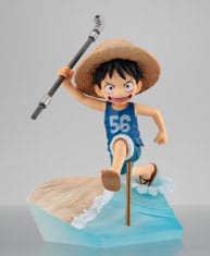 MADE TO ORDER One Piece GEM Series PVC Statue Monkey D. Luffy Run! Run! Run! 15th anniversary Ver. 12 cm