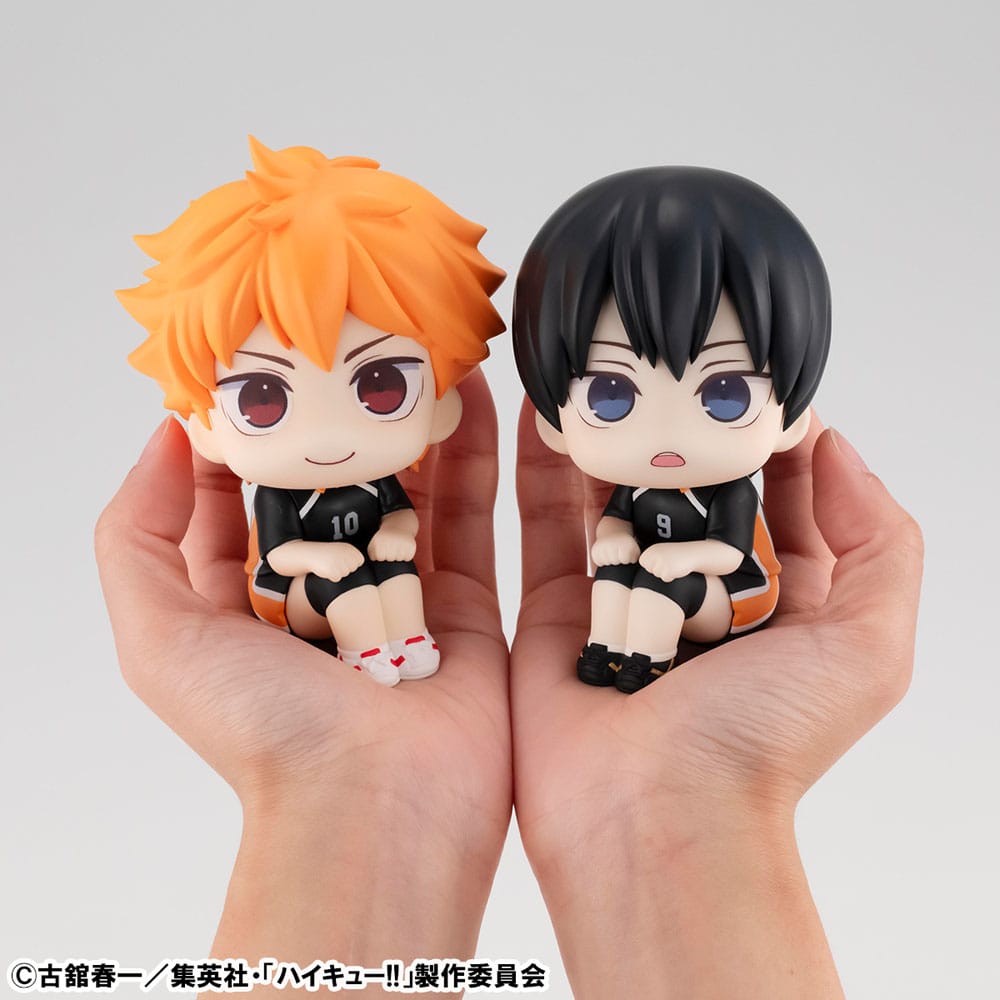 PREORDINE ESAURITO Haikyu!! Look Up Figures Hinata Uniform Ver. & Tobio Kageyama Uniform Ver. 11 cm (with gift)